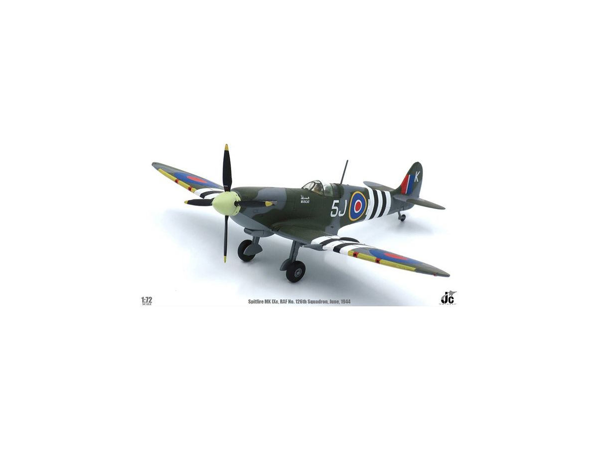 1/72 スピットファイア MK Ixc イギリス空軍 126sq ジョン･プラギス