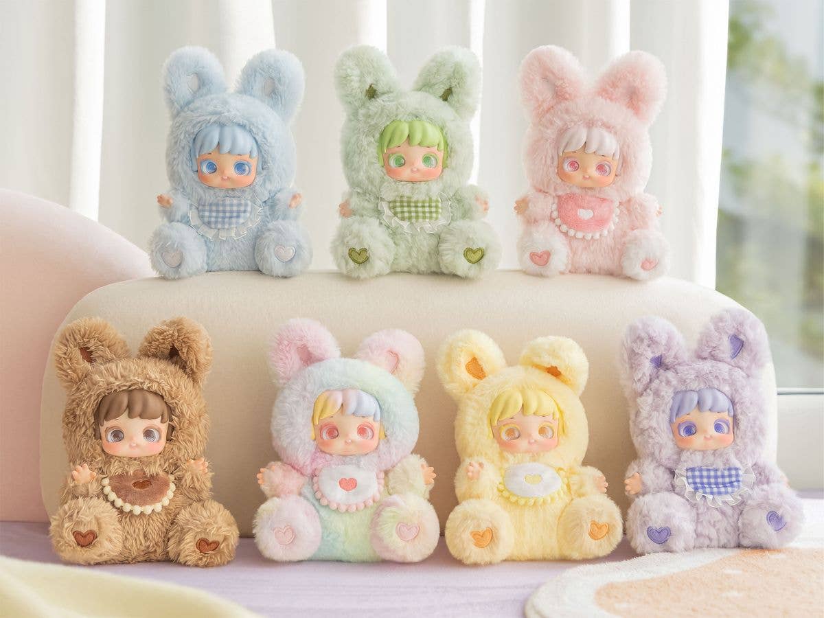 MIANAお休みシリーズソフビぬいぐるみ 1Box 6pcs (再販)