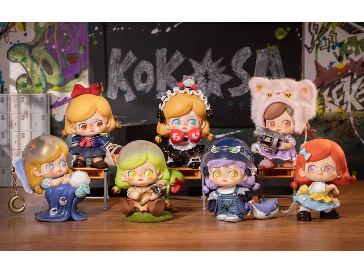 KOKOSA K.O.GIRLS(ケー・オー・ガールズ)シリーズ トレーディングフィギュア 1Box 6pcs