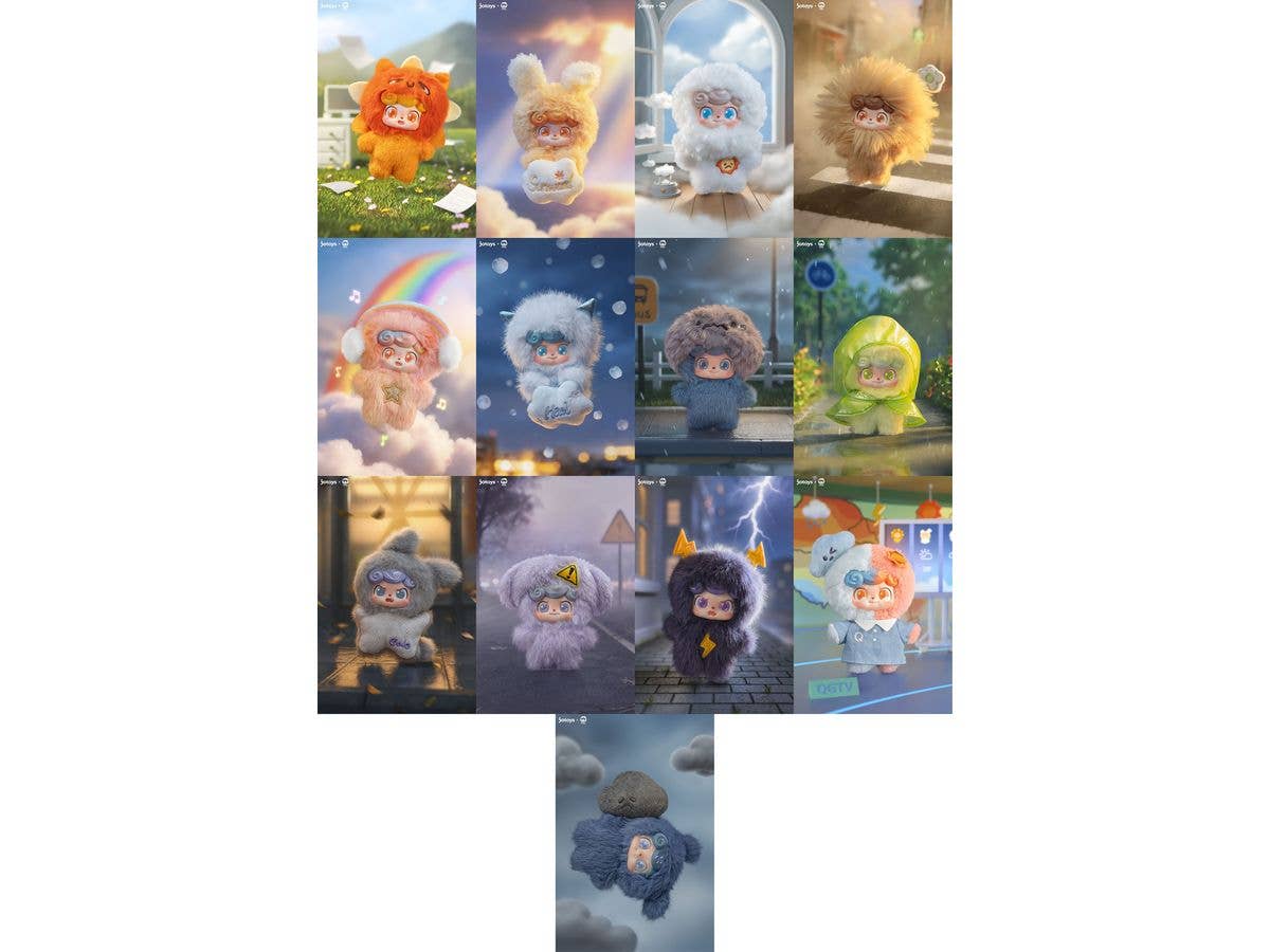 Q.Kid ウェザーベビーシリーズ トレーディングフィギュア 1Box 12pcs