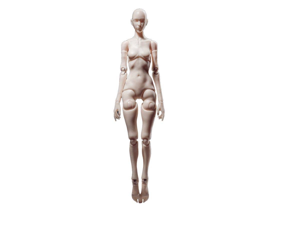 1/6 JPTデザイン 女性アクションフィギュア素体 ITX-01 ピンクホワイト