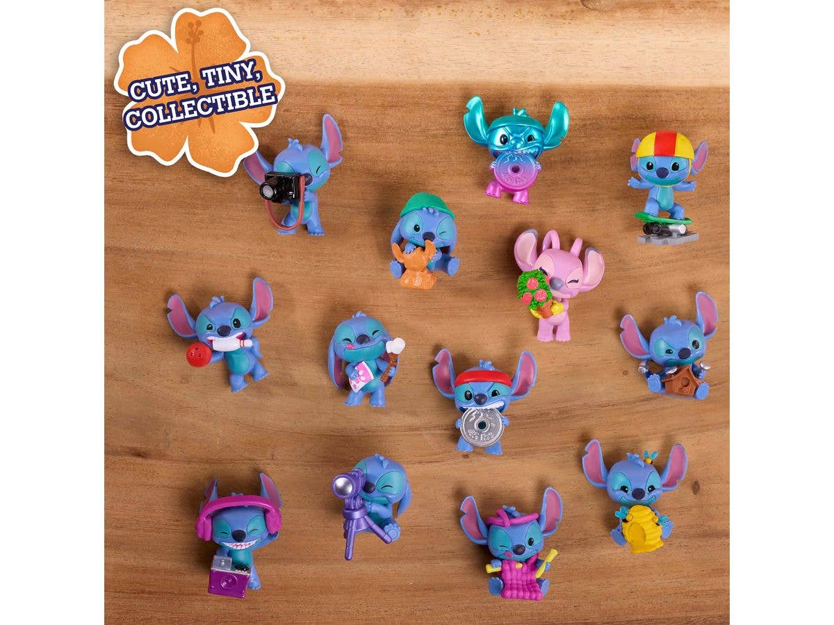 スティッチ ブラインドカプセルスクイーズフィギュア 1Box 12pcs