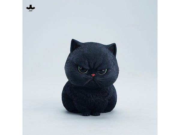 JXKスタジオ むすっと猫 ブラック