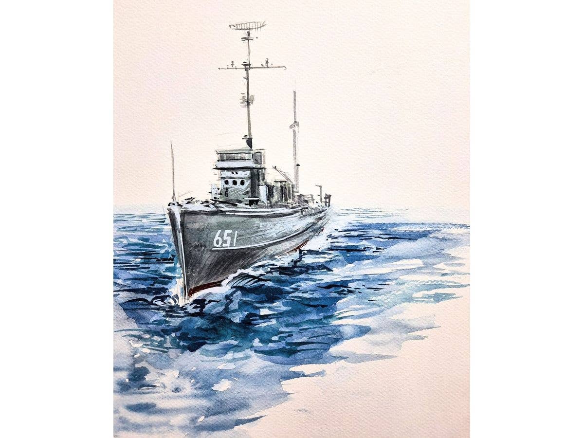 海上自衛隊掃海艇やしま型 米軍供与艇フルハル水線選択式