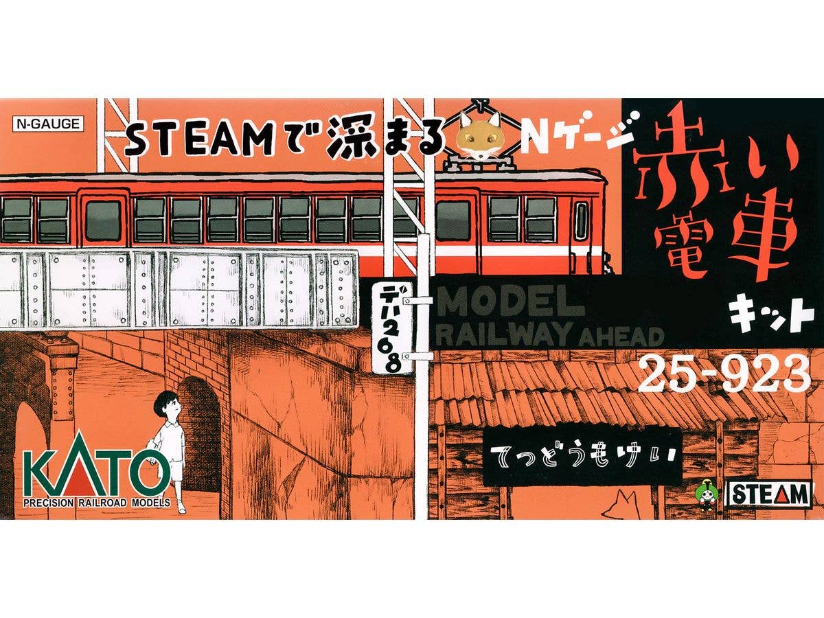 Nゲージ赤い電車キット