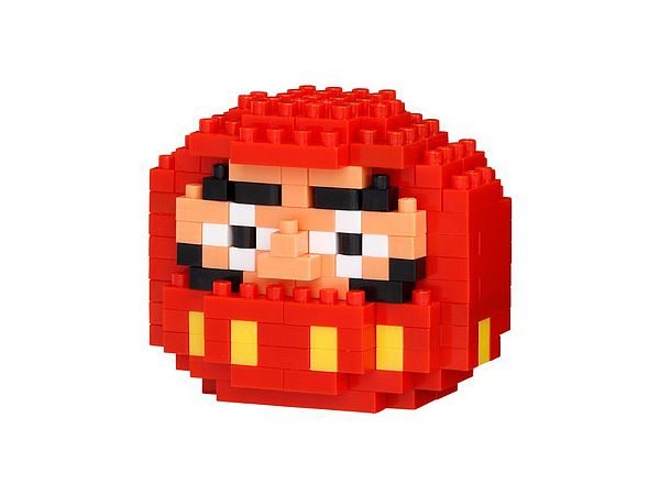 ナノブロック NBC_208 だるま 赤 (再販)