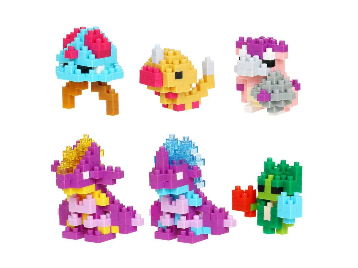 NBMC_43 ミニナノ ポケットモンスター どくタイプ 1Box 6pcs