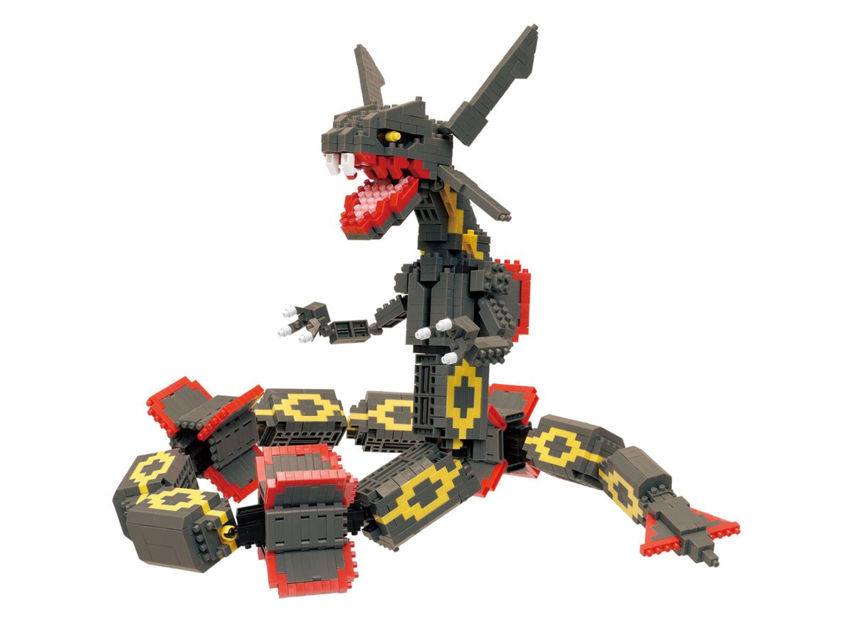ナノブロック NBPM_104 ポケットモンスター 黒いレックウザ エクストリームDX