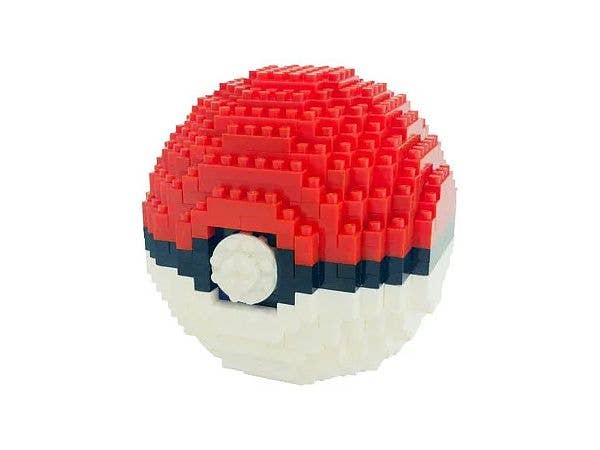 ナノブロック NBPM_112 ポケットモンスター コレクションスタンド モンスターボール