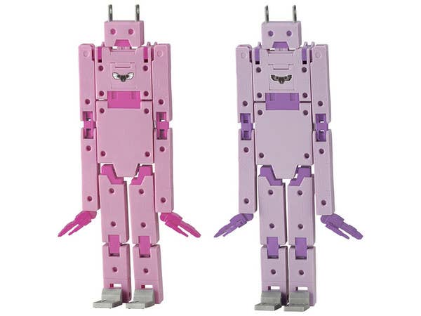 フレームアームズ・ガール 充電くん MATERIA WHITE & MATERIA BLACK Ver.