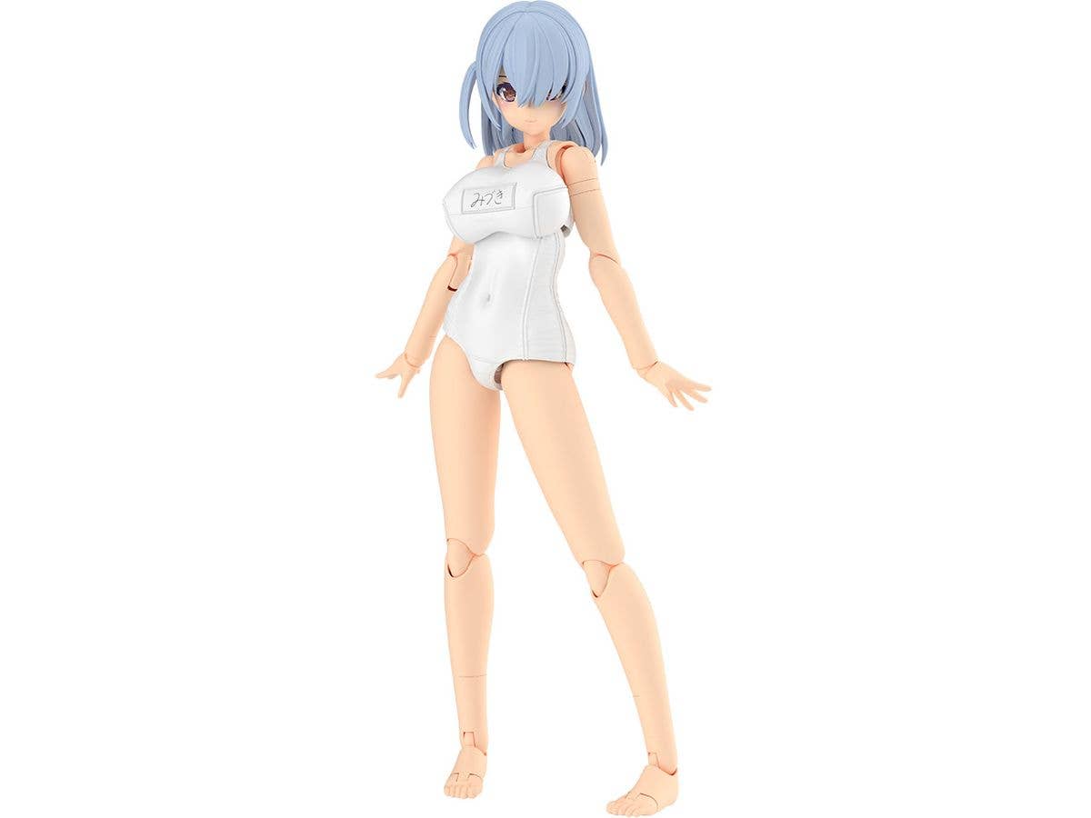 フレームアームズ・ガール ミヅキ School Swimsuits ホワイトVer.