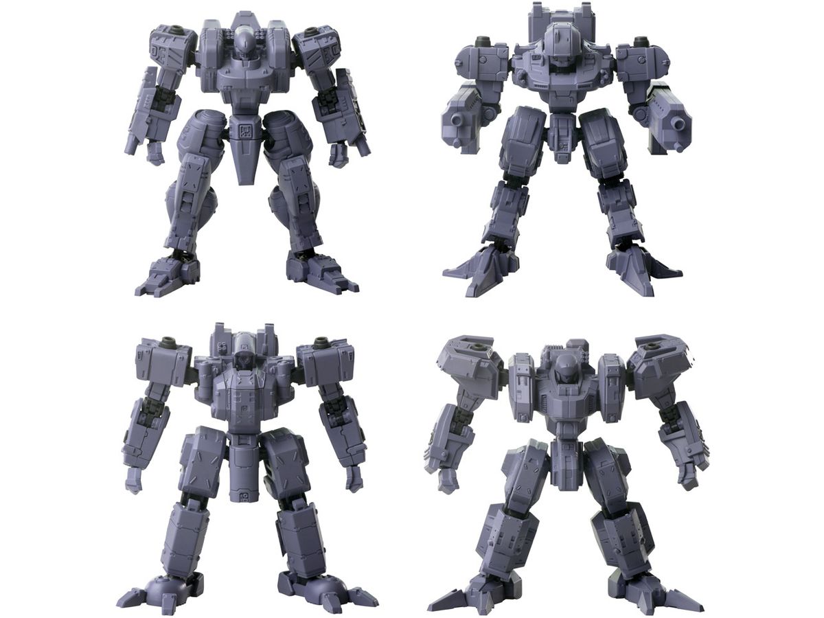 1/72 フロントミッション ストラクチャーアーツ プラスティック モデルキット シリーズ アディショナルセレクション Vol.2 (全4種BOX+初回生産BOX特典同梱)