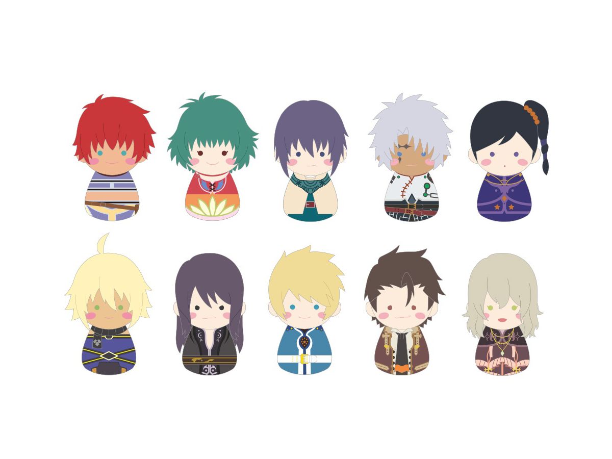 FUKUBUKU COLLECTION テイルズオブシリーズ マスコット #3 1Box 10pcs