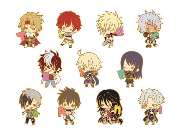 ラバーストラップコレクション テイルズ オブ シリーズ 25th vol.1 1Box 12pcs