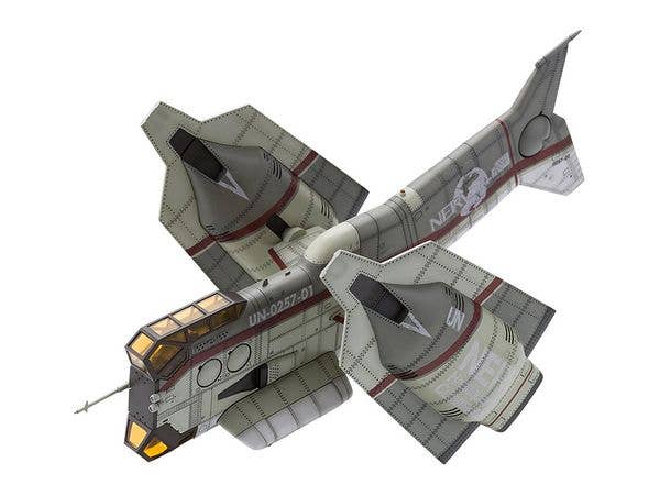 1/100 要人輸送用ネルフ司令官専用垂直離着陸機 (再販)