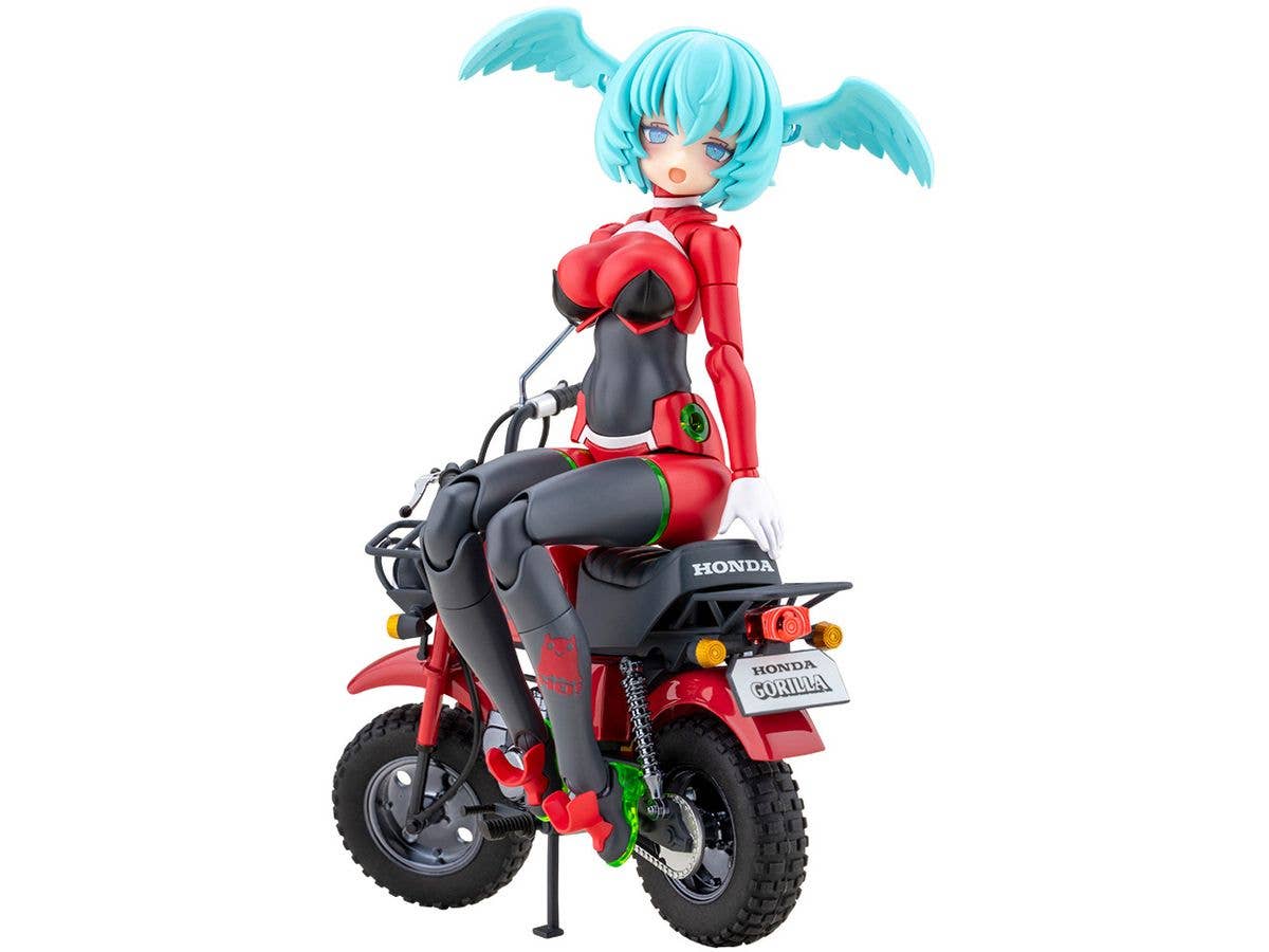 1/1 メガミデバイス PUNI MOFU レーシングシャオ with 1/12 Honda Z50J ゴリラ