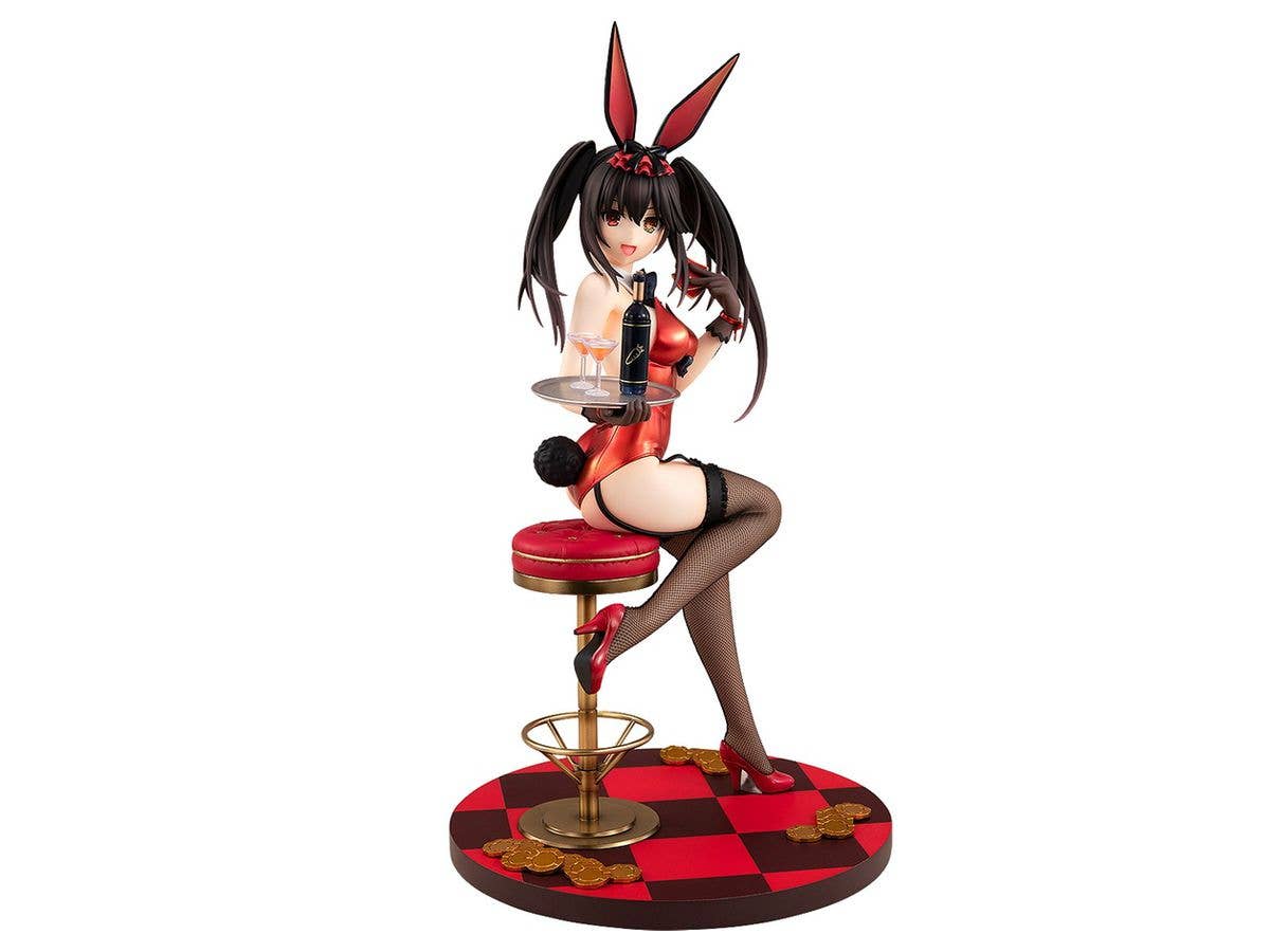 1/7 デート・ア・ライブ 原作版 時崎狂三 バニーVer. PVC