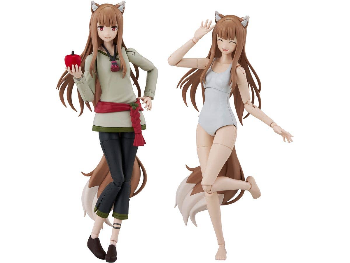 KADOKAWA PLASTIC MODEL SERIES 狼と香辛料 MERCHANT MEETS THE WISE WOLF ホロ DX ver.