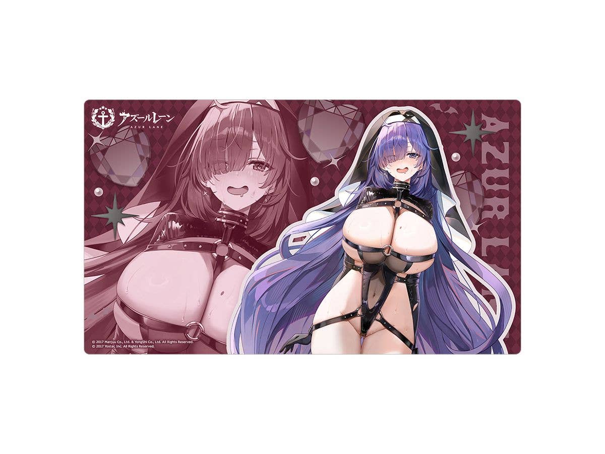 アズールレーン: 描き下ろしラバーマット (モガドール / サキュバスシスター)