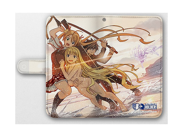 UQ HOLDER! -魔法先生ネギま! 2- 手帳型スマホケース 汎用Lサイズ