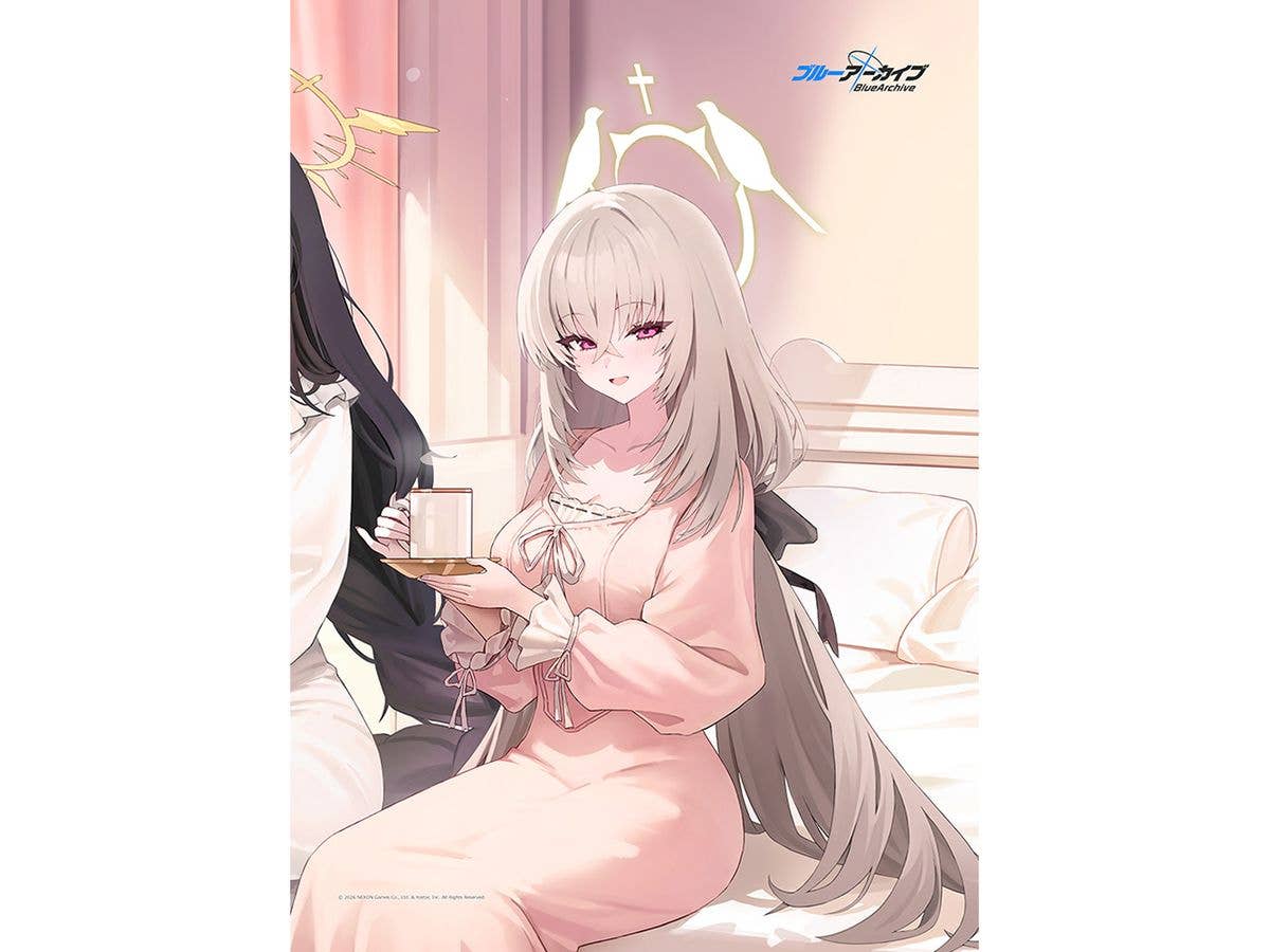 ブルーアーカイブ: 描き下ろしB2タペストリー (サクラコ / ルームウェア) Wスエード