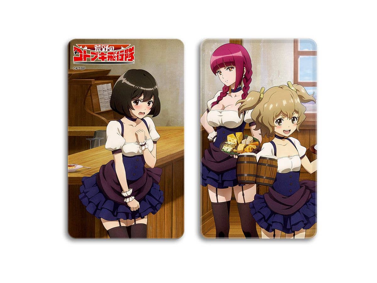 荒野のコトブキ飛行隊 描き下ろしモバイルバッテリー (キリエ & チカ & リリコ)