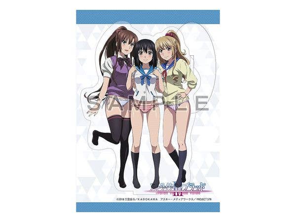 ストライク・ザ・ブラッド アクリルスタンド (雪菜 & 浅葱 & 紗矢華/制服)