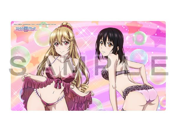 ストライク・ザ・ブラッド ラバーマット (雪菜 & 浅葱/シャボン)
