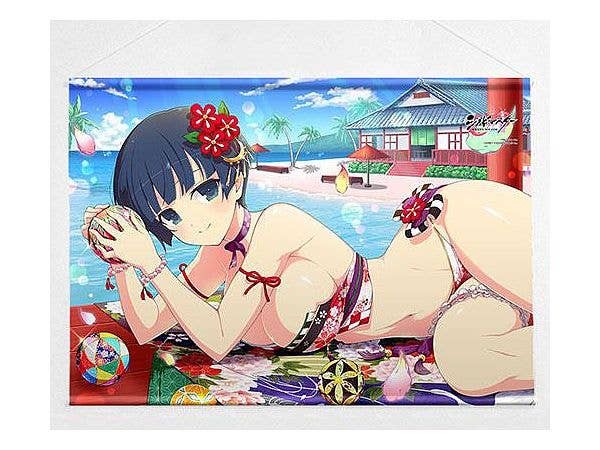 シノビマスター 閃乱カグラ NEW LINK B2タペストリー (夜桜/水着)