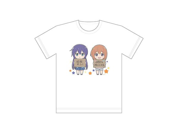 恋する小惑星 フルカラーTシャツ (木ノ幡みら & 真中あお) Mサイズ