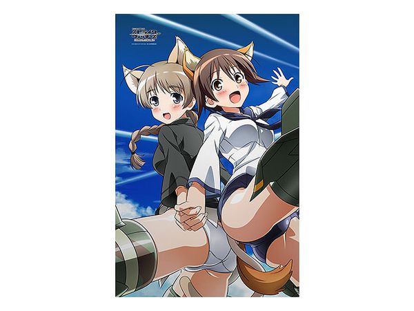 第501統合戦闘航空団ストライクウィッチーズ ROAD to BERLIN タオルケット (宮藤芳佳 & リネット ビショップ)
