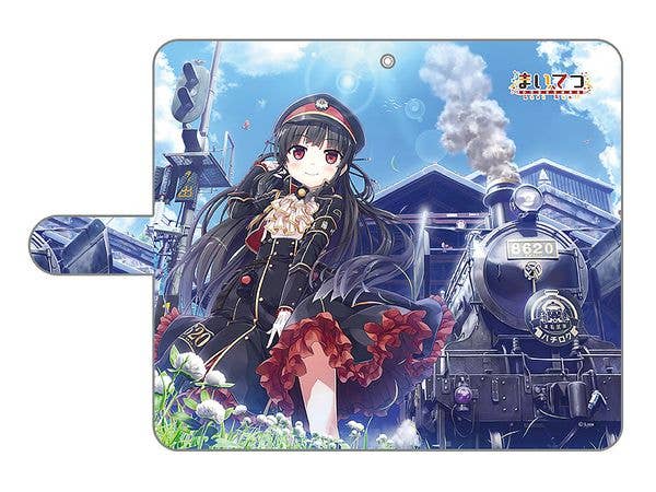 まいてつ Last Run!!: 手帳型スマホケース (ハチロク)汎用Lサイズ
