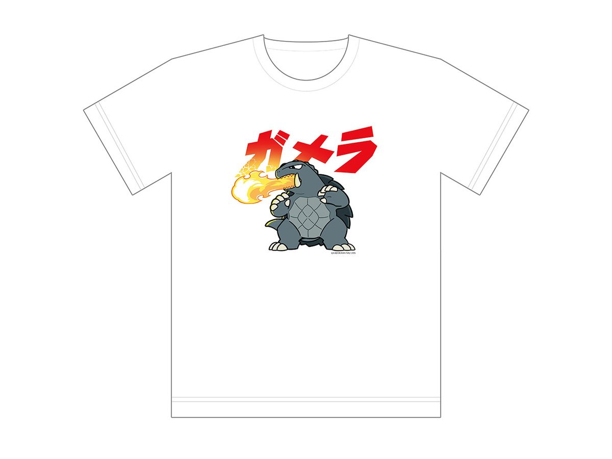 ガメラ: Tシャツ (ミニキャラ) XLサイズ