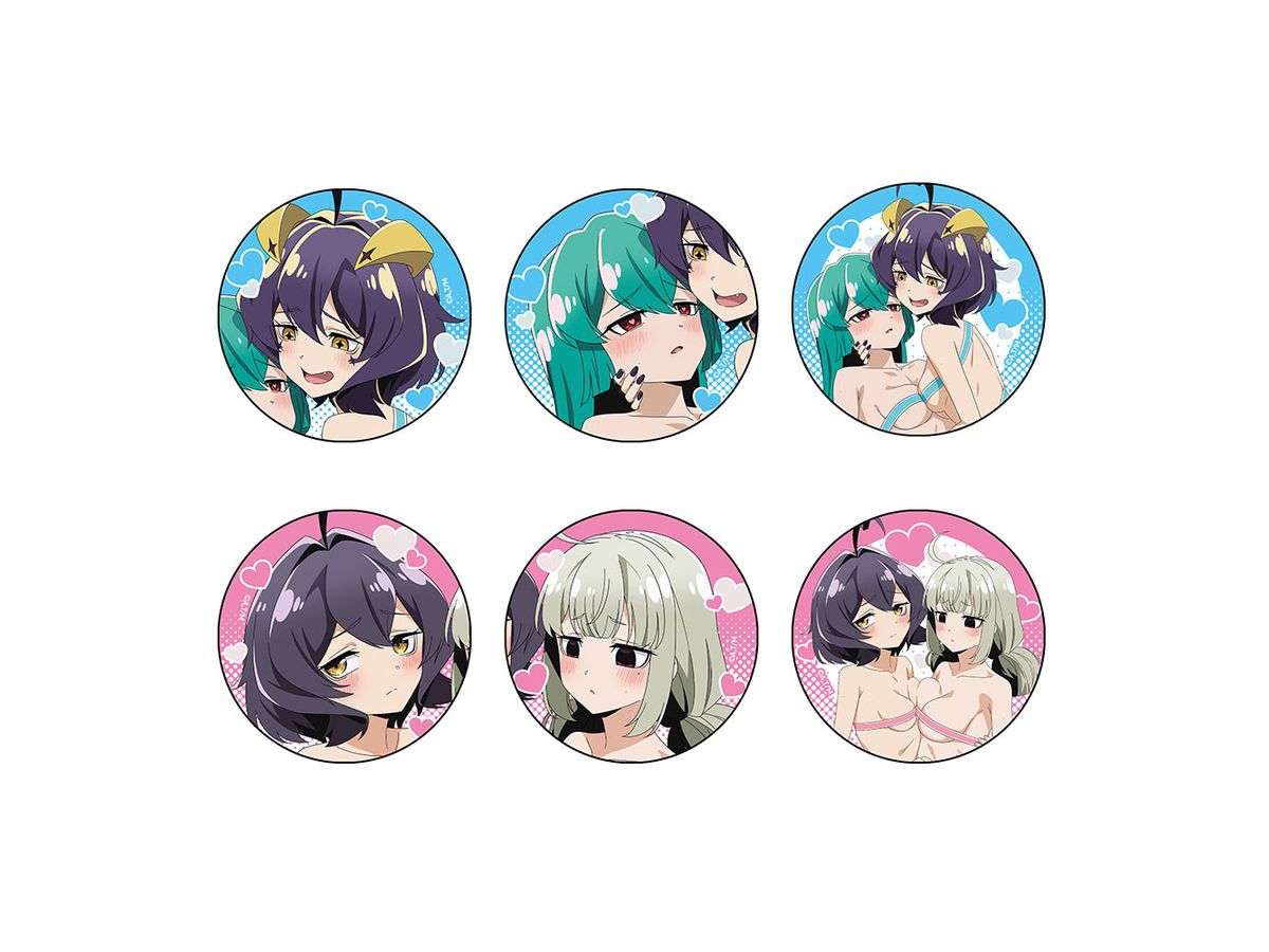 魔法少女にあこがれて: トレーディング缶バッジ (あこがれリボンコーデ) 1Box 6pcs