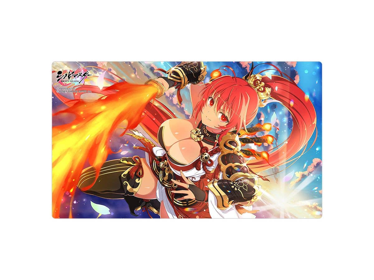シノビマスター 閃乱カグラ NEW LINK: ラバーマット (焔 / 紅勾の焔)