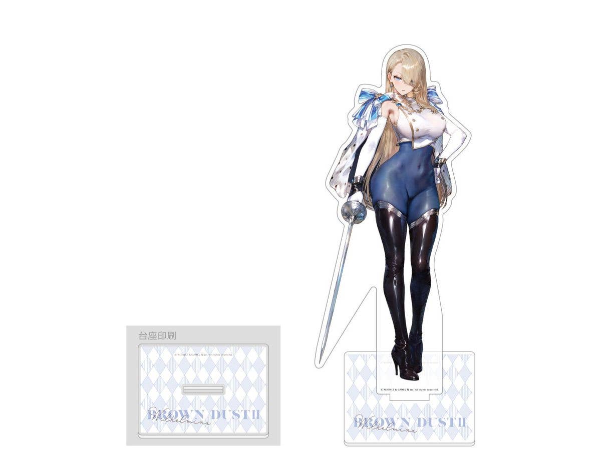 ブラウンダスト2: 特大アクリルスタンド (ウィルヘルミナ / 鋼の君主)