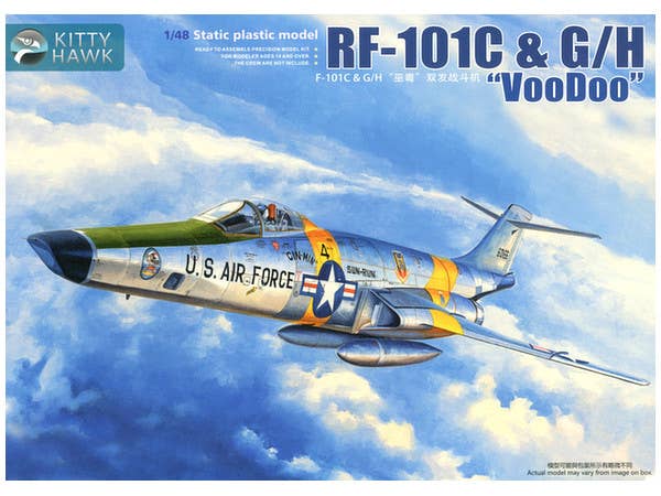 1/48 RF-101C&G/H ヴードゥー 偵察機
