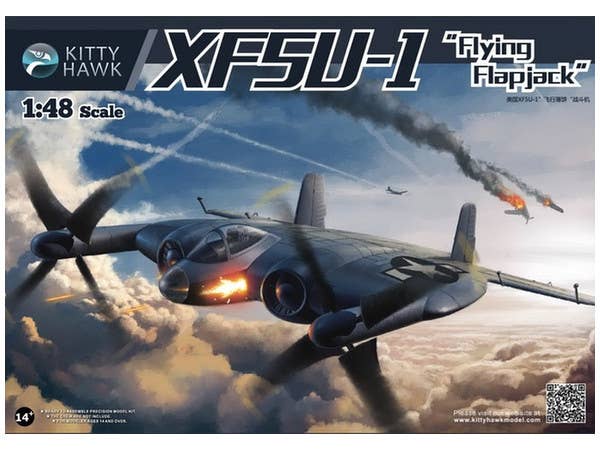 1/48 ヴォート XF5U-1 フライング・フラップジャック 試作艦上戦闘機