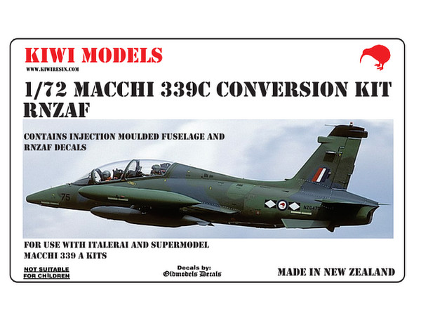 1/72 アエルマッキ MB-339C 改造セット RNZAF (イタレリ用)