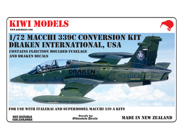 1/72 アエルマッキ MB-339C 改造セット ドラケンインターナショナル (イタレリ用)