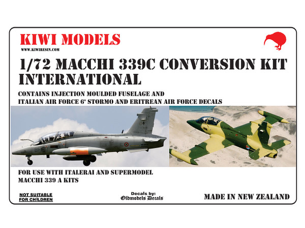 1/72 アエルマッキ MB-339C 改造セット イタリア&エリトリア (イタレリ用)