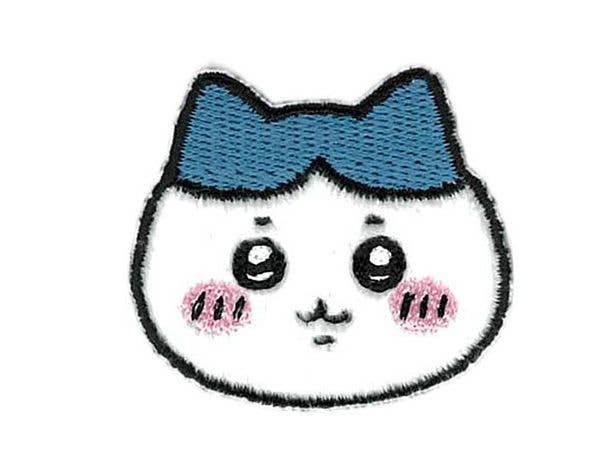 ちいかわ: 刺繍ワッペン ちいかわ:刺繍ボア ハチワレ