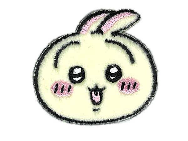 ちいかわ: 刺繍ワッペン ちいかわ:刺繍ボア うさぎ