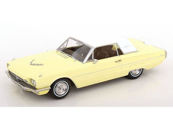 1/64 Ford Thunderbird Hardtop Coupe 1966 ライトイエロー / ホワイト