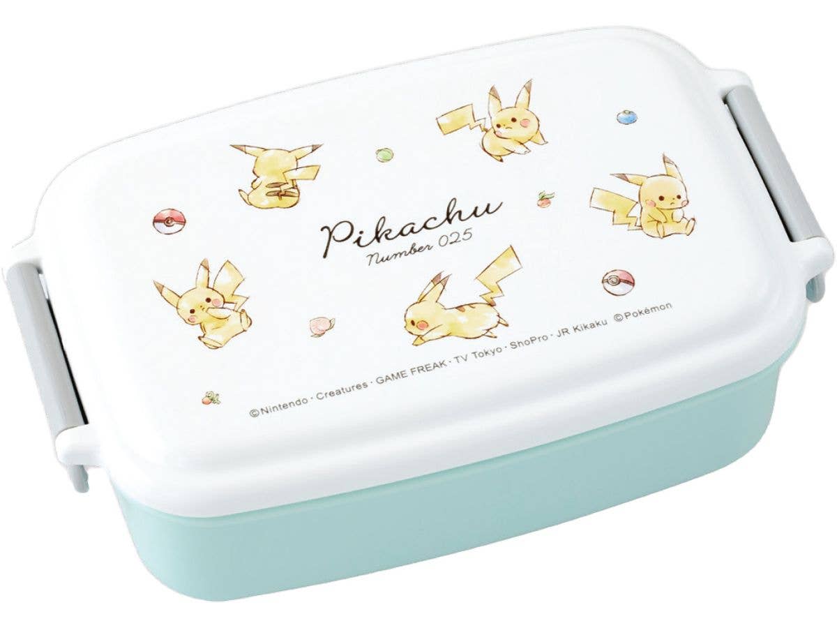 ポケモン: 1段ランチボックス / きのみとモンスターボールとピカチュウと。