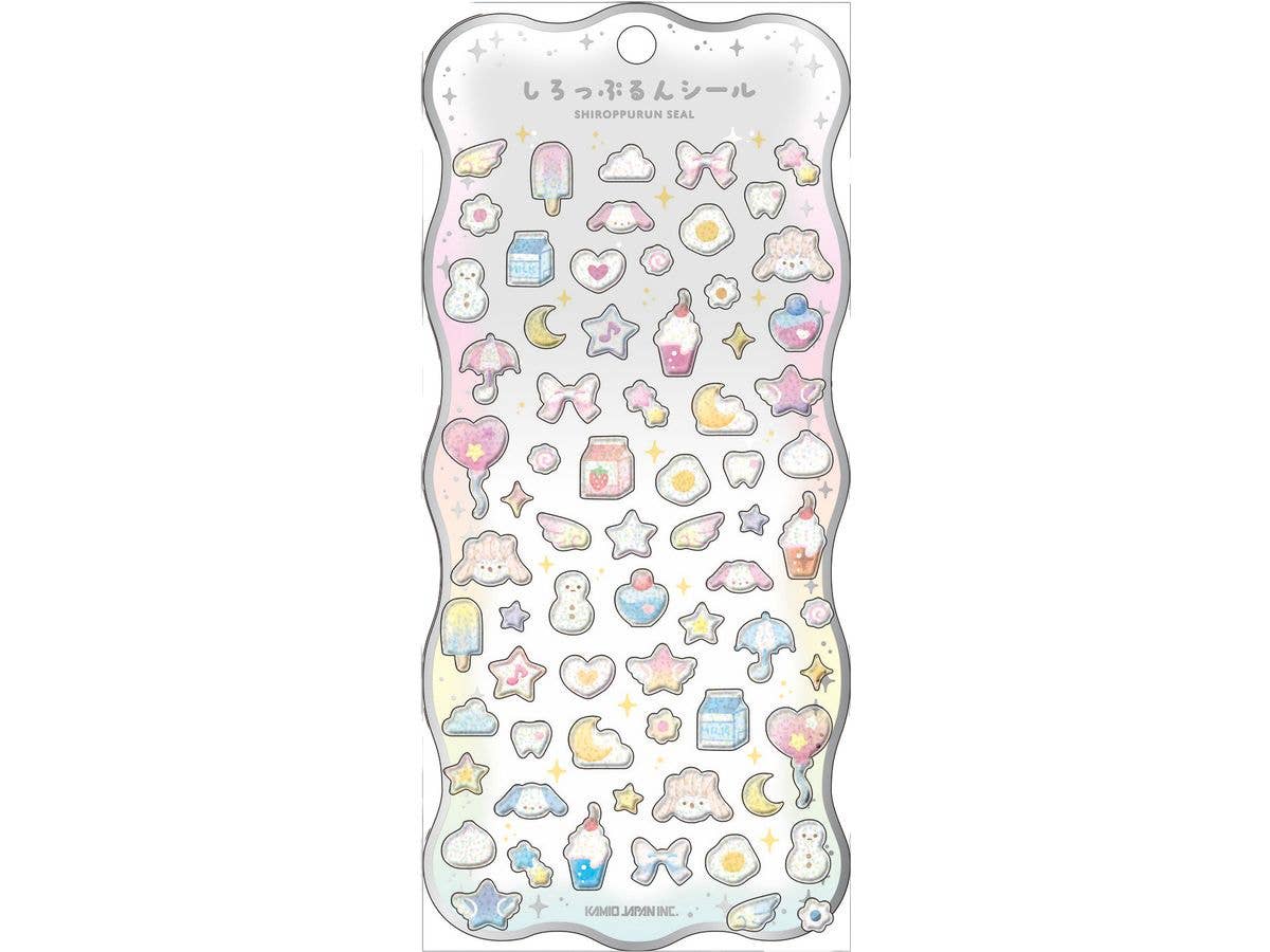 しろっぷるんシール / しろっぷるん