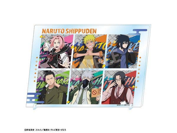 NARUTO-ナルト- 疾風伝: A4アクリルパネル / 学園