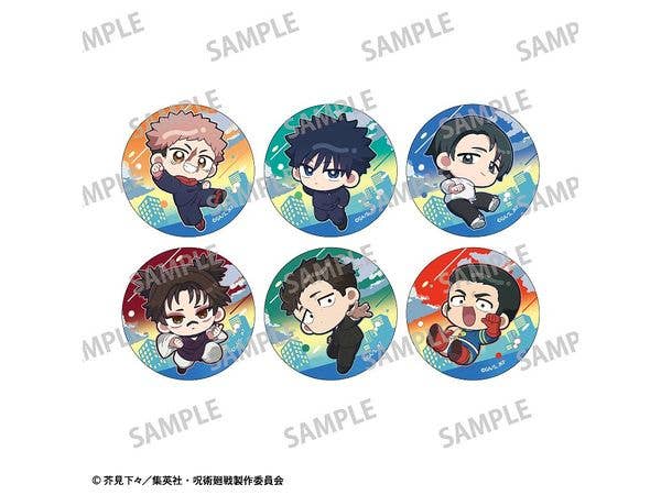 呪術廻戦: トレーディング缶バッジ 1Box 6pcs