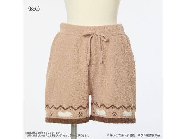 映画 ギヴン 海へ ルームウェアショートパンツ (レディース) BEG