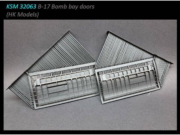 1/32 B-17 フライングフォートレス爆弾槽扉 (HKモデル用)